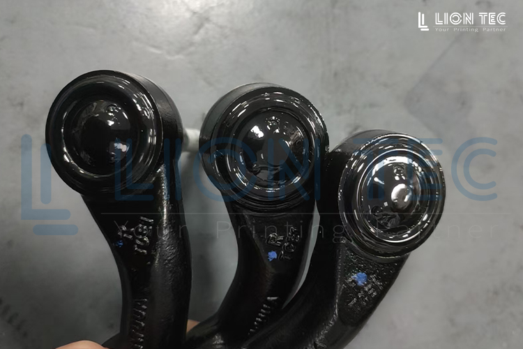 UV噴墨涂黑技術助力汽車轉向軸-打樣效果