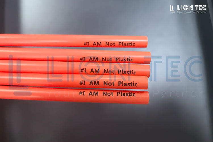 塑料吸管UV噴碼機(jī)-給頭部客戶噴碼打樣